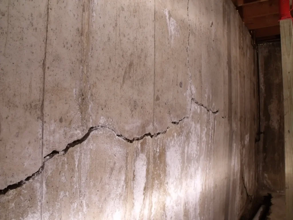basement wall repair alamo